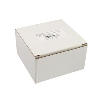 Preview: InLine® Cat.5e Anschlussdose, AP 2x RJ45 Buchse, RAL 9010, weiß