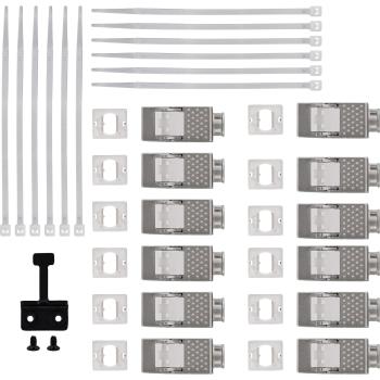 InLine® Verteilerkasten 12-Port Cat.6A Wand-/Hutschiene inkl. Keystone-Module