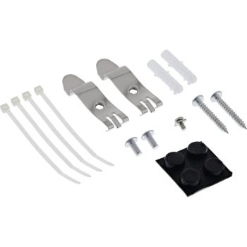 Preview: InLine® Patchfeld-Dose Aufputz für 4x Keystone RJ45, Metall, lichtgrau RAL7035