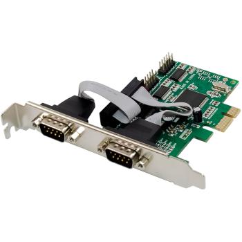 Preview: InLine® PCIe 4-Port RS-232 Karte, 4x D-Sub 9 Stecker, inkl. Low-Profile