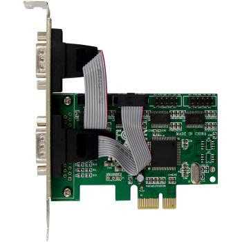Preview: InLine® PCIe 4-Port RS-232 Karte, 4x D-Sub 9 Stecker, inkl. Low-Profile