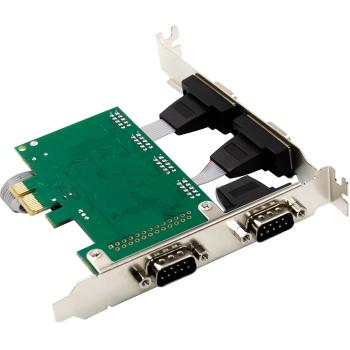 InLine® PCIe 4-Port RS-232 Karte, 4x D-Sub 9 Stecker, inkl. Low-Profile