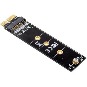 Preview: InLine® Schnittstellenkarte, PCIe x1 zu M.2 Key M NVMe SSD