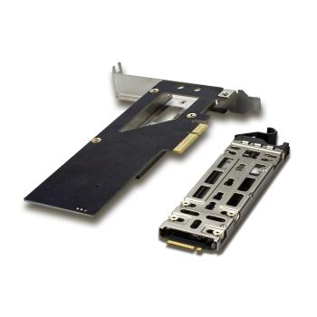 FANTEC NVMe PCIe TR-1, M.2 NVMe PCIe Adapter Karte