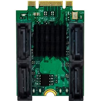 InLine® Schnittstellenkarte M.2 Key B+M zu 4x SATA Stecker, RAID, HyperDuo