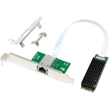 InLine® Schnittstellenkarte, M.2 B+M zu 10 Gb/s RJ45