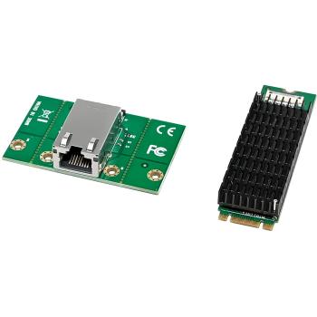 Preview: InLine® Schnittstellenkarte, M.2 B+M zu 10 Gb/s RJ45