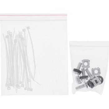 Preview: InLine® Patchfeld 16-fach, Keystone Leerblech mit 3 Bügeln, 19", 1HE, schwarz