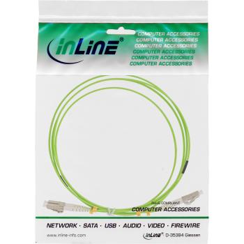 Preview: InLine® LWL Duplex Kabel, LC/LC, 50/125µm, OM5