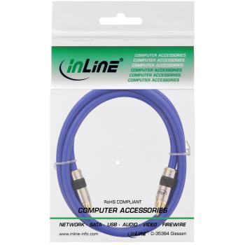 Preview: InLine® Cinch Kabel VIDEO & digital AUDIO, PREMIUM, 1x Cinch St / St, 0,5m