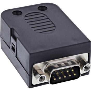Preview: InLine® D-Sub 9 Breakout-Terminalblock, Stecker, Schraubklemme