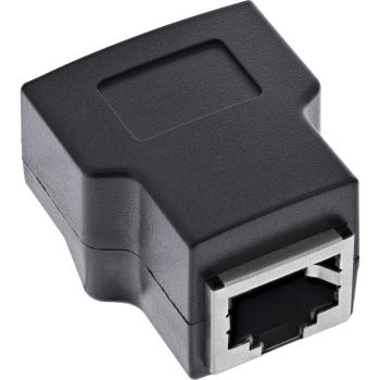 Preview: InLine® RJ45 Buchse an Terminalblock, 8-polig, Push-In-Klemme