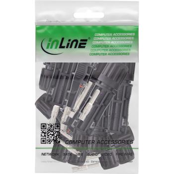 Preview: InLine® Solar Photovoltaik Steckverbinder, 10x Stecker + 10x Buchse