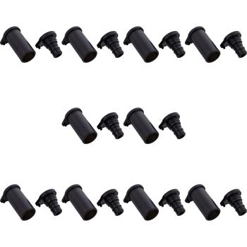 Preview: InLine® Staubschutzkappen für Solar Photovoltaik Steckverbinder 10er Set