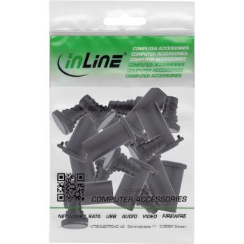 Preview: InLine® Staubschutzkappen für Solar Photovoltaik Steckverbinder 10er Set