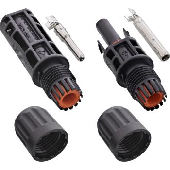 Preview: InLine® Solar Photovoltaik Steckverbinder Set, Stecker + Buchse