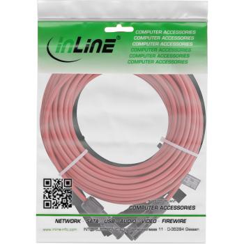 Preview: InLine® Solarkabel Verlängerungs-Set inkl. Solarstecker 4mm² schwarz/rot 12,5m