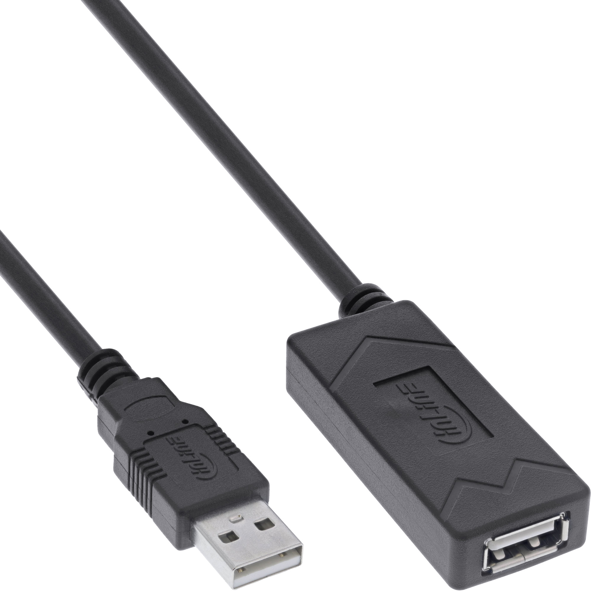 USB Erweiterung S/CONN USB High Speed Verlängerung A Stecker / A Buchse USB 2.0, 0,3m USB Kabel USB Verlängerung 20 M