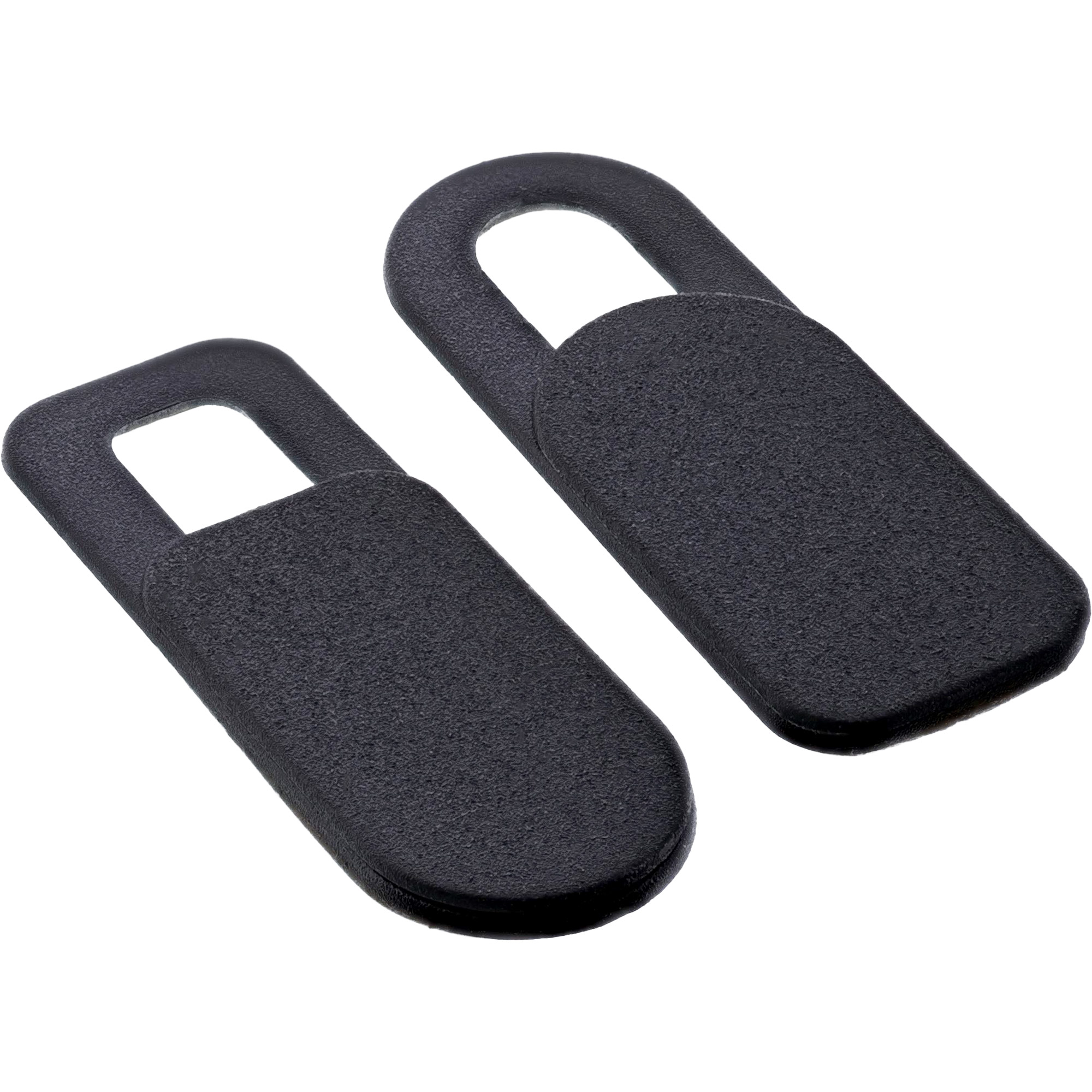 Webcam Slider Von InLine – 2 Stück | Selbstklebender Sichtschutz Für Notebook-Kameras, Nur 1 Mm Dünn, Schwarz