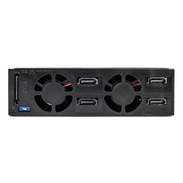 FANTEC MR-SA1041, SAS + SATA I,II & III Backplane für 4x 2,5" HDD, schwarz