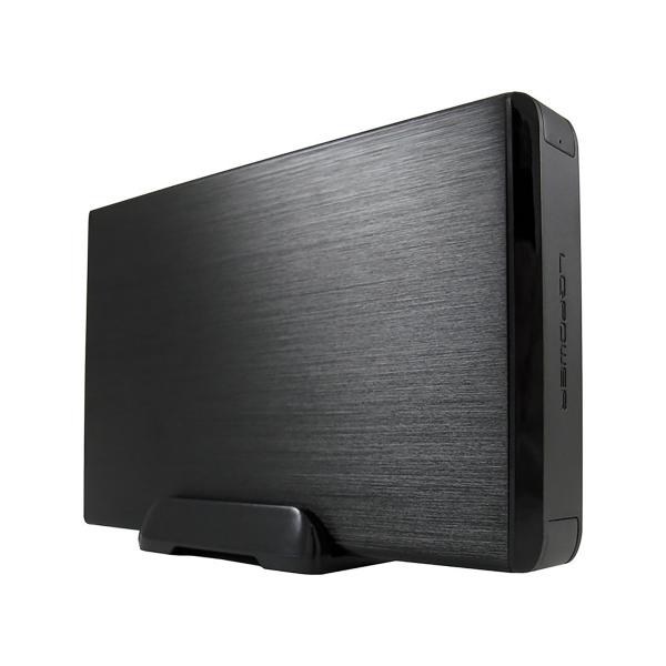 LC-Power LC-35U3-Hydra, ext. 3,5"-SATA-Festplattengehäuse USB 3.0, Alu, schwarz