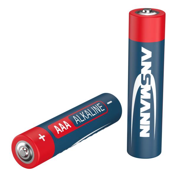 ANSMANN 5015553 RED Alkaline-Batterie, Micro (AAA), LR03, 4er Pack