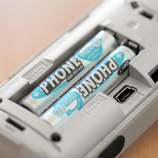 ANSMANN 5035332 NiMH-Akku Micro AAA, Phone DECT, 800mAh, 2er-Pack