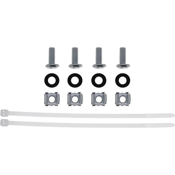 InLine® 10" Leerpanel 12-fach, für Keystone Module, 1HE, schwarz