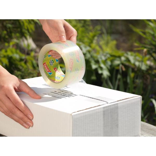 tesapack® Eco & Strong, 66m x 50mm, transparent