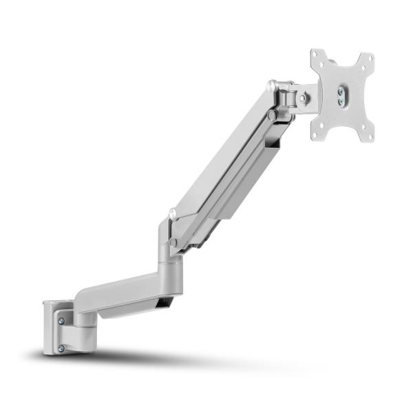 InLine® Slatwall Lifter Monitorhalterung, silber