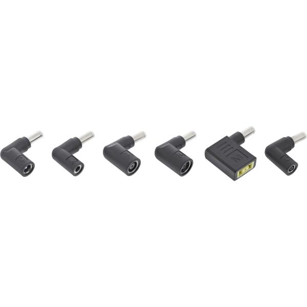 InLine® Notebook Netzteil zu USB-C 7-in-1 Lade-Set