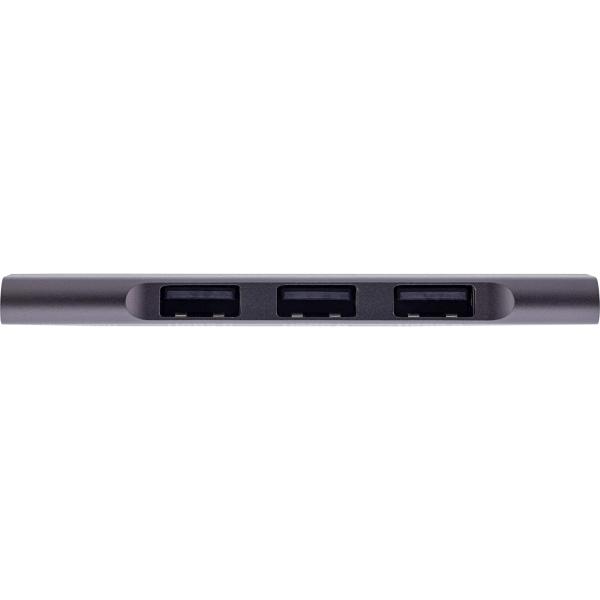InLine® Slim USB-C Hub, 4-Port, USB 3.0 + 3x USB 2.0, schmale Bauform
