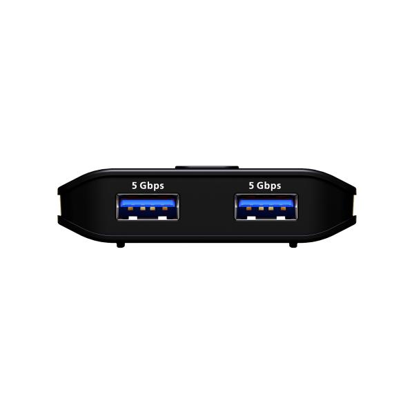 ATEN US4322 USB 3.2 Umschalter 2x2 Sharing Switch (2x Host / 2x Device)