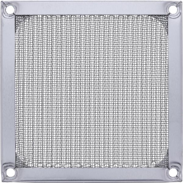 InLine® Lüftergitter, Aluminium Filter, 92x92mm