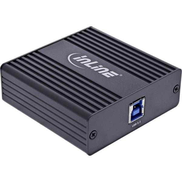 InLine® USB-A 3.2 Gen.1 zu 4x RJ45 Gigabit Ethernet Adapter
