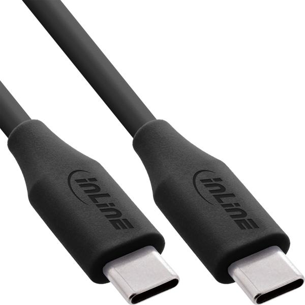 InLine® USB 2.0 Kabel, USB-C Schnellladekabel 100W