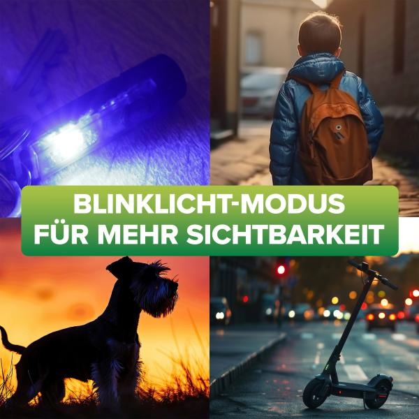 InLine® KeyFinder, smarter Schlüsselanhänger mit LED-Licht, 300mAh, IP65