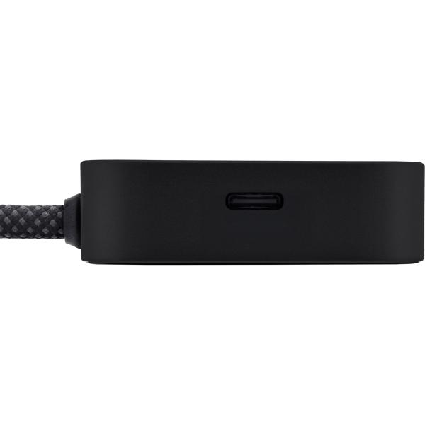 InLine® USB Fingerabdruckscanner mit Hub, Windows Hello kompatibel 1,5m schwarz