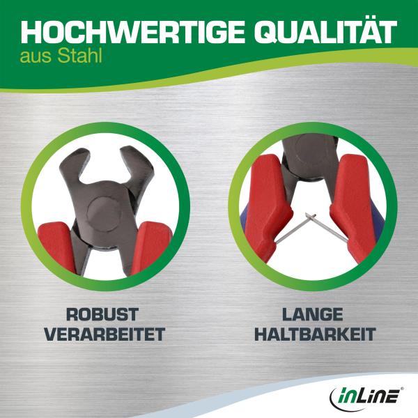 InLine® Elektronik-Zangen, Set, 8-teilig