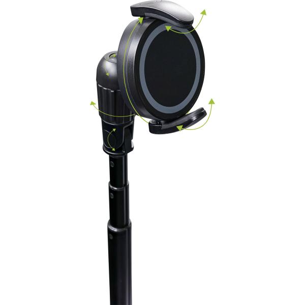 InLine® Magnetisches Handy Stativ & Selfie Stick, Bluetooth Funkauslöser