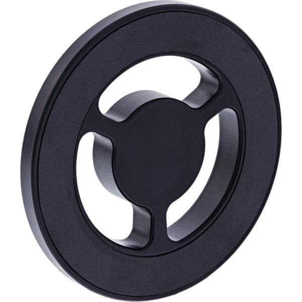 InLine® Magnet-Halterung, MagSafe-kompatibel, 1/4"-Gewinde, Aluminium, schwarz