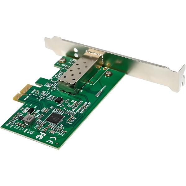 InLine® Gigabit Netzwerkkarte, 1x SFP Fiber 1Gb/s, PCIe x1, inkl. LP Slotblech