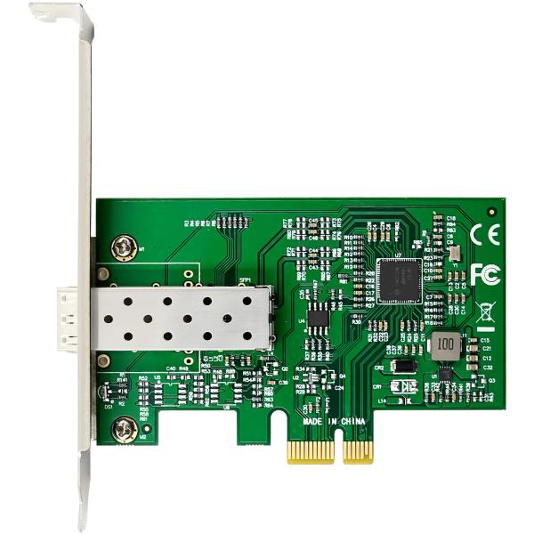 InLine® Gigabit Netzwerkkarte, 1x SFP Fiber 1Gb/s, PCIe x1, inkl. LP Slotblech
