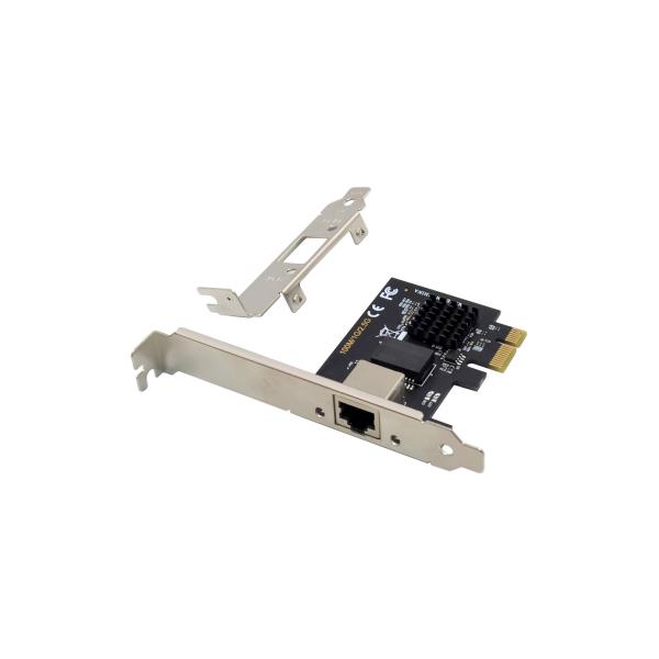 InLine® 2,5-Gigabit Netzwerkkarte, 1x RJ45 2,5 Gb/s, PCIe x1