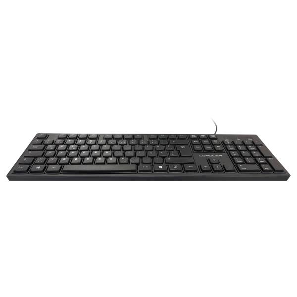 LC-Power LC-KEY-903DE Office-Tastatur, USB, schwarz