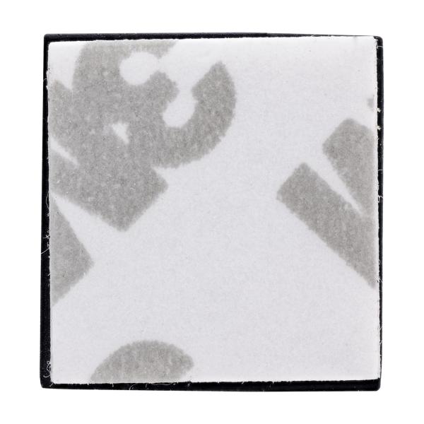 100er Pack InLine® Kabelmanager Klebesockel M, Nylon, 3M-Klebepad, schwarz