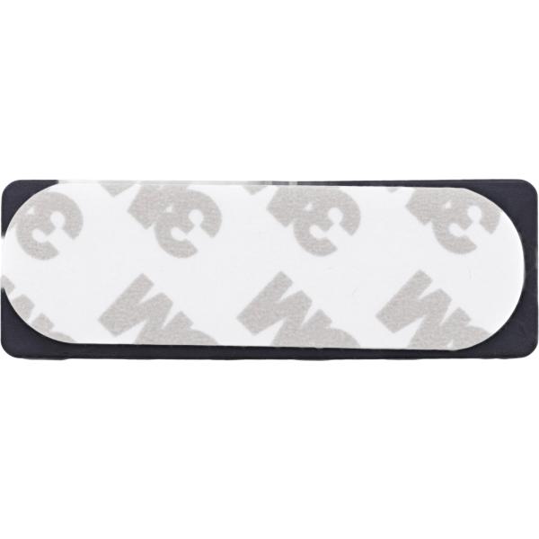 5er Pack InLine® Kabelclip, 5-fach, selbstklebend, schwarz