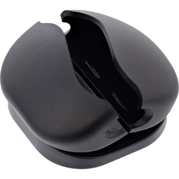 10er Pack InLine® Click Kabelmanager 1-Line, schwarz