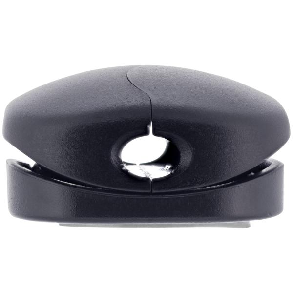 10er Pack InLine® Click Kabelmanager 1-Line, schwarz