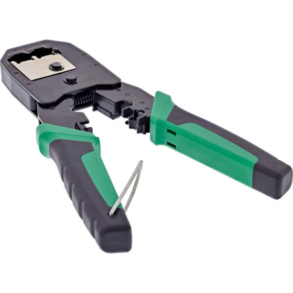 InLine® Modular Crimpzange, für RJ11, RJ12, RJ45 Stecker